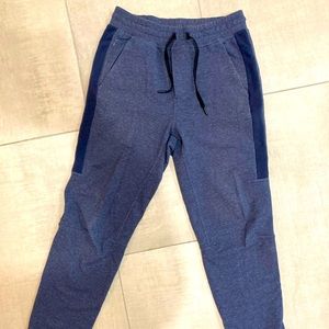 LULULEMON mens City Sweat jogger heathered blue colorway.